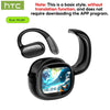 HTC NE58 Wireless Earphones Bluetooth LED Touch Screen AI Translate Earbuds HiFi Sound HD Call