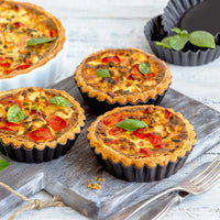 Baking Cake Molds Non-Stick Tart Quiche Pans Pan with Removable Bottom Pie Pizza Mould Cup Bakeware Kitchen Tool Accessories