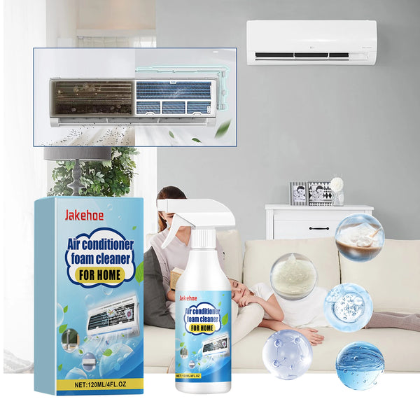 Household Foam Air Conditioner Cleaner, Purifies, Removes Stains & Odors, Suitable for Indoor & Outdoor Unit Cleaning