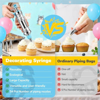 Stainless Steel Ice Tool Set With 100 Baking Cups For Cake Decoration D0LD