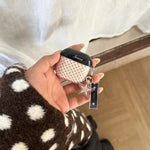 Black Wavelet Dot Transparent Color Earphone Case For Airpods 1, 2, 3, 4, Pro, Pro2, Pro3 Anti-fall