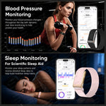 GUHUAVMI ECG+HRV Health Smart Bracelets Heart Rate Blood Pressure Body Fat BMI Body Temperature 3ATM Fitness Tracker Smart Watch