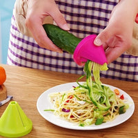 Kitchen Tools Grater Carrot Kitchen Grater Vegetable Multifunction Spiral Shredder Peeler Manual Potato Radish Rotating Grater
