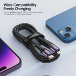Toocki PD 27W USB C To iP Cable For iPhone 14 13 12 11 Pro XS Type C To Lightning Cable Data Wire Fast Charging Phone Data Wire
