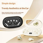 Wireless In-Ear Sleep Bluetooth 6.0 Earphones Heavy Bass Hifi Semi in Ear & Ear-Clip 3 in 1 Earbuds Long Battery Life For Sports