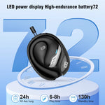 Open Ear Bluetooth Earphones AI OWS Sports Wireless Headphones with Mic Powerful Bass AI Translator Earbuds Waterproof Long Life
