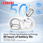 ERAZER XF56 Bluetooth V6.0 Earphones OWS Sports Wireless Headphones AI Translator Earbuds Comfortable Ear Hook Bluetooth Headset