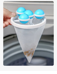 Washing Machine Reusable Dirt Collection Bag Filter Bags Lint Hair Catcher Pet hair Remove Clothes Cleaning Tools Laundry Ball