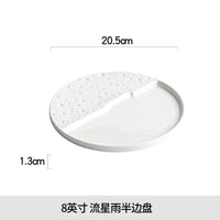 Creative Dishes Tableware Plates for Food Ceramics Tray for Decoration Dish Dinner Dinnerware Decorative Kitchen Dining Bar Home