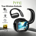 HTC Bluetooth Headset Surround Sound Hi-Fi Stereo Comfort Fit Lightweight Open Ear for Sport Running Wireless Earbuds NE58