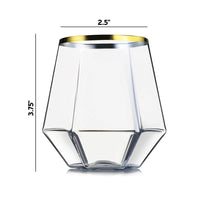 New 360ml Wedding Wine Glasses Drinkware Transparent Cocktail Glass Party Bar Club Drinking Tools Tea Coffee Mug