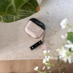 Black Wavelet Dot Transparent Color Earphone Case For Airpods 1, 2, 3, 4, Pro, Pro2, Pro3 Anti-fall