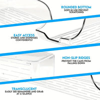 Refrigerator Storage Box Fridge Organizer Kitchen Storage Cans Soda Cans Storage Cans Basket Storage Containers Pantry Organizer
