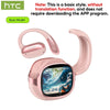 HTC NE58 Wireless Earphones Bluetooth LED Touch Screen AI Translate Earbuds HiFi Sound HD Call