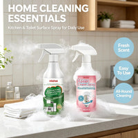 Daily Household Cleaner Set Gentle Stain Remover Spray Kitchen Appliance Bathroom Cleaner Multi Purpose Cleaning Kit Care