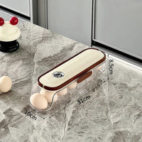 Egg storage box, special food grade rolling fresh-keeping rack for refrigerator