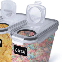 Food Container Storage 4L Kitchen Food Storage Tank Miscellaneous Grain Storage Box Transparent Sealed And Waterproof Storage