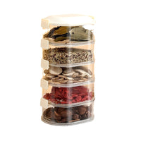 Kitchen Storage Box Onion Ginger Garlic Fresh-keeping Box Multi-layer Food Sealing Moisture-proof Packaging Tank Household[J]