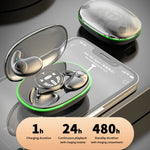 Invisible Sleep Earphones Bluetooth 5.3 Headphones IPX5 Waterproof Noise Reduction Earbuds Touch Control Wireless Headsets