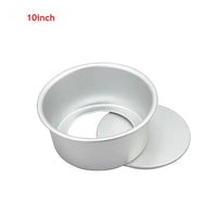 4/6/8/10 Inch Baking Cake Mold Round Non-Stick Cake Pan Removable Bottom Baking Tray Aluminium Alloy For Kitchen Tools