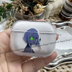 Cool Anime Cyberpunk Edgerunners Earphone Case for AirPods 4/3/2/1 Earbuds Case For AirPods Pro 3/Pro 2/Pro TPU Protective Cover
