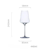 Luxury Superior Drinkware Quality Crystal Cloud Wine Glass 0.5mm Extremely Thin Handmade Champagne Glass Cups Tall Wine Glass