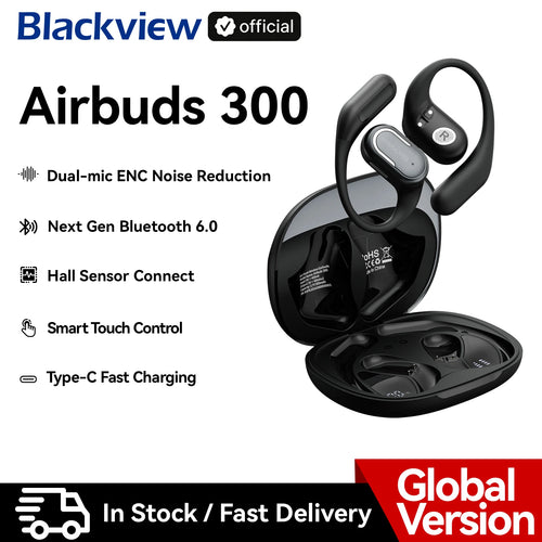 Blackview Airbuds 300 Headset In-Ear Wireless Touch Screen Headphones Sports Air Conduction Bass Earphones Bluetooth headsets