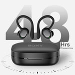 Original Sony SP180 Wireless Earbuds Tws Headphones with Mic Sports Ear Clip Headphones Stereo In-Ear Headphones Led Display