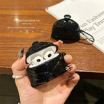 For AirPods 4 3 2 1 Pro Pro2 Earphone Case 3D Cartoon Funny Garbage bag Silicone Protective Headphone Box With Pendant Cover