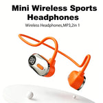 VV11-NEW Wireless Sports Headphones Against-the-Ear Earphone Sports Wireless Headphones Ear Hook Headset for Running Driving