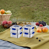 1800ML Stainless Steel Food Storage Container Extra Large Reusable Bento Box Refrigerator Organizer Kitchen Storage Essentials