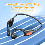 Air Conduction Headphones High Quality 5.4 Bone Conduction Sports Bluetooth Headphones Hifi Stereo Music with Mic Earbuds