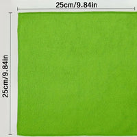 A Set of 20/50Pcs Cleaning Cloth Set in Random Colors, Multi-Functional and Absorbent, for Home, Kitchen, Living Room, Bedroom, Bathroom, and Furniture Stain Removal, Glass Cleaning, Microfiber Cleaning Cloth for Both Dry and