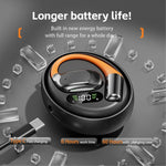 EARDECO Hifi Sound Clip-on Bluetooth Headphones Bass Wireless Earphones Stereo Quality Sound Wireless Bluetooth Headsets