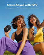 ANKER SoundCore Select 4 Go Bluetooth Speaker IP67 Waterproof/Dustproof, Ultra-Portable Speaker, Wireless, 20H Playtime,