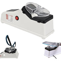 Kitchen Electric Knife Sharpener Rechargeable Professional Cutter Sharpener Fully Automatic Electric Sharpening Tool for Home