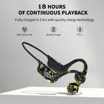 Type-c Playback Bone Conduction Bluetooth Earphone Open Ears Wireless Dluetooth Headphones Support TF-Card Mp3 Headset with Mic
