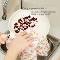 15 Pack of Coral Fleece Cleaning Towels, Suitable for Kitchen, Bathroom, Glass and Car Washing — Super Absorbent, Quick-Drying,