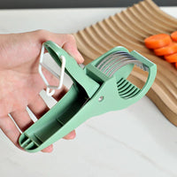 Kitchen Tools Stainless Steel Vegetable and Fruit Slicer Multi Functional Salad Slicer Kitchen Accessories