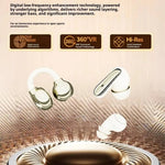 Wireless In-Ear Sleep Bluetooth 6.0 Earphones Heavy Bass Hifi Semi in Ear & Ear-Clip 3 in 1 Earbuds Long Battery Life For Sports