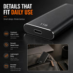1TB Portable Solid State Drive External SSD USB 3.1 Fast Data Storage Backup Device for PC Mac Tablet