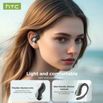 Bluetooth Wireless Headset HTC NE19 Open Ear Sports Earbuds Strong Bass Waterproof Ear Hook Stereo Bluetooth Auricles Choice
