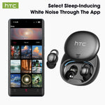 HTC Sleep Earbuds Wireless Block Snoring Noise Reduction Bluetooth Headphones