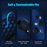 Wireless Earphone Sleep Earbuds for Side Sleepers Wireless Earbuds Comfortable Noise Blocking Music Sleep Dual Mode
