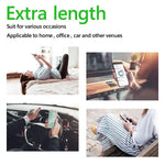 USB Type C Cable 2.4A Fast Charging Nylon Braided Wire Charger Cable For Samsung Huawei Xiaomi Android Mobile Phone Accessories