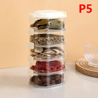 Kitchen Storage Box Onion Ginger Garlic Fresh-keeping Box Multi-layer Food Sealing Moisture-proof Packaging Tank Household[J]