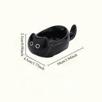 Ceramic Cat-Shaped Mini Dipping Plate Side Dish Small Bowl Home Diningware Kitchen Table Decorative Cat Bowl