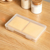 5/2/1Pcs Food Storage Helpers Are Here! Transparent Cheese Storage Box, Made of High-Quality Pp Material, Highly Visible, with Snap-Seal Design to Effectively Prevent Odor Transfer, Long-Lasting Freshness, Thoughtful Space Pl