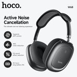 HOCO W68 ANC Noise Canceling Bluetooth 6.0 Headphones Wireless Headsets with App Control Function with Microphone for Phone Call