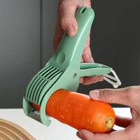 Kitchen Tools Stainless Steel Vegetable and Fruit Slicer Multi Functional Salad Slicer Kitchen Accessories